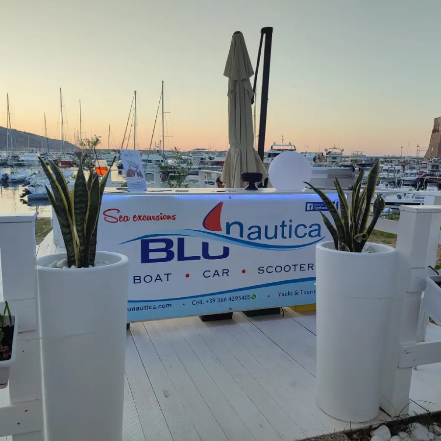 blunautica - sede porto punto di ritiro barca castellammare golfo